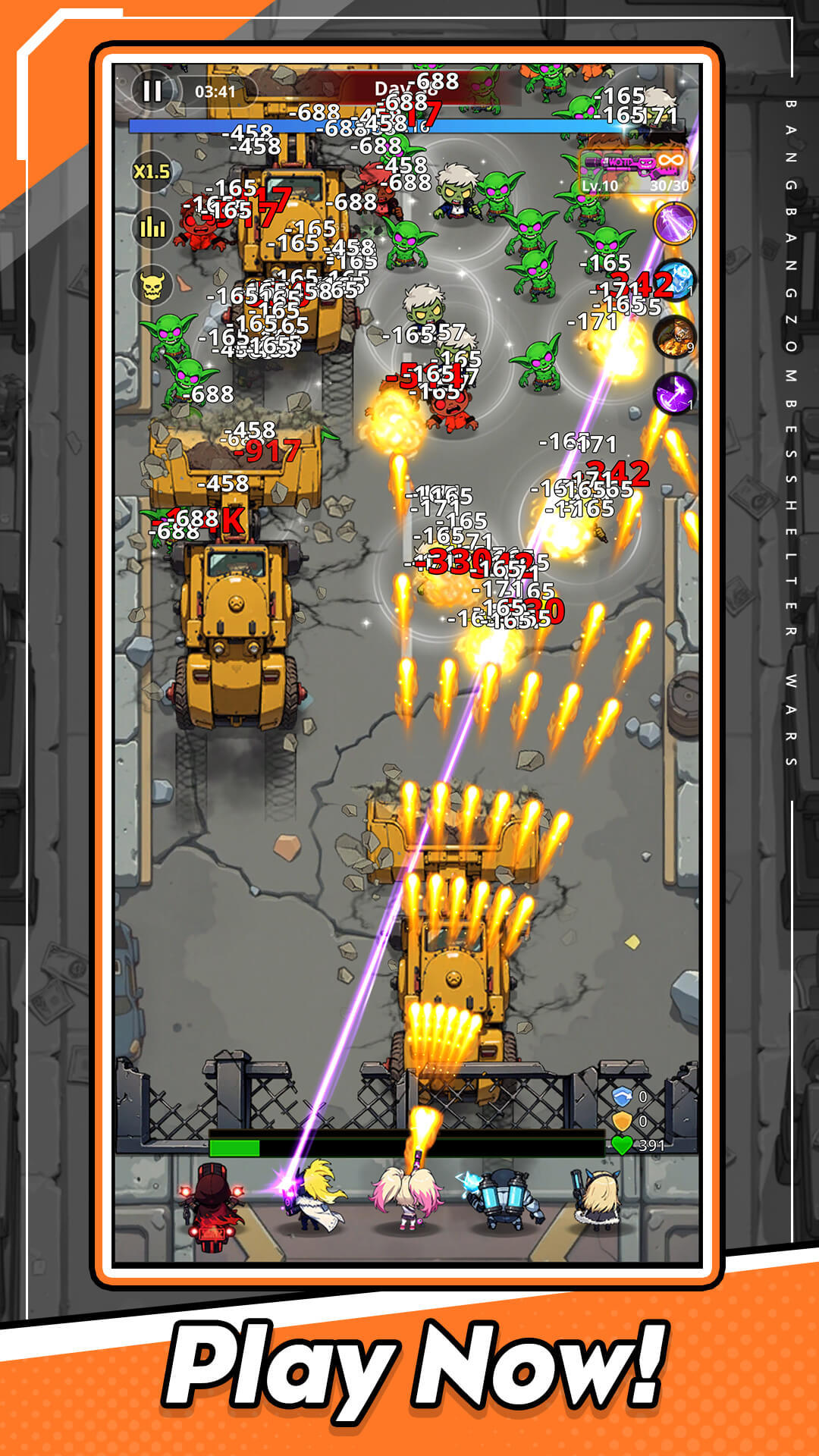 BangBang Zombies: Shelter Wars 宣传图5