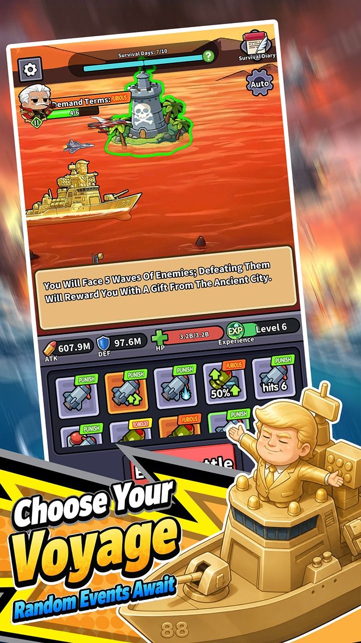Tiny Fleet: Idle Battles 宣传图3