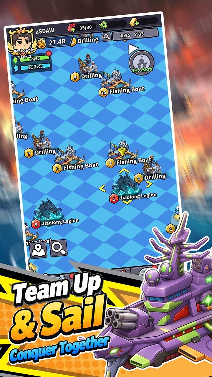 Tiny Fleet: Idle Battles 宣传图6
