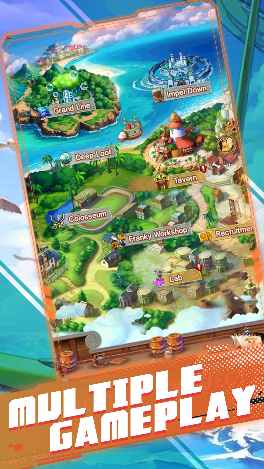 One Piece The Great Voyage Five Maps1