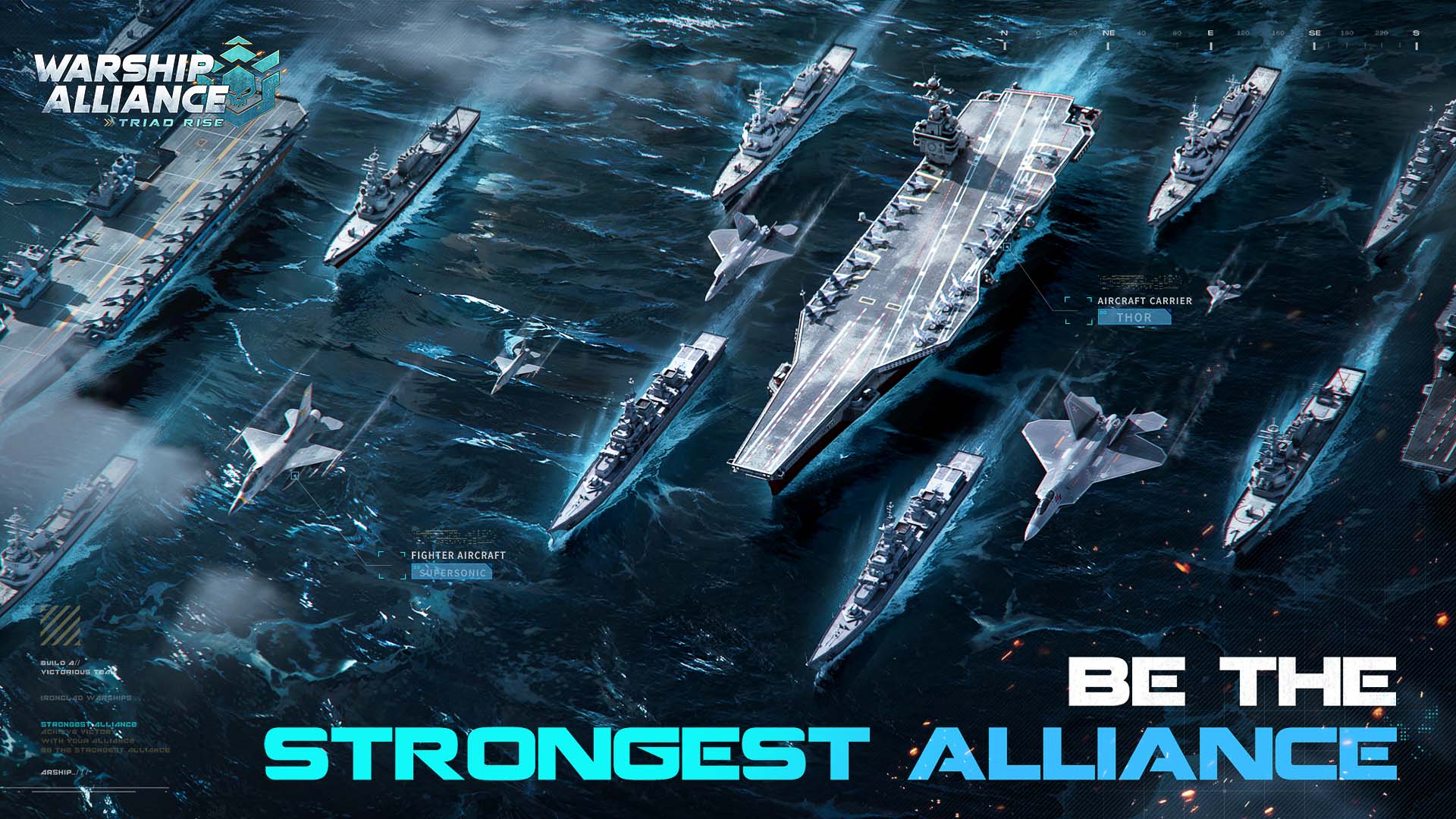 Warship Alliance: Triad Battle 宣传图3