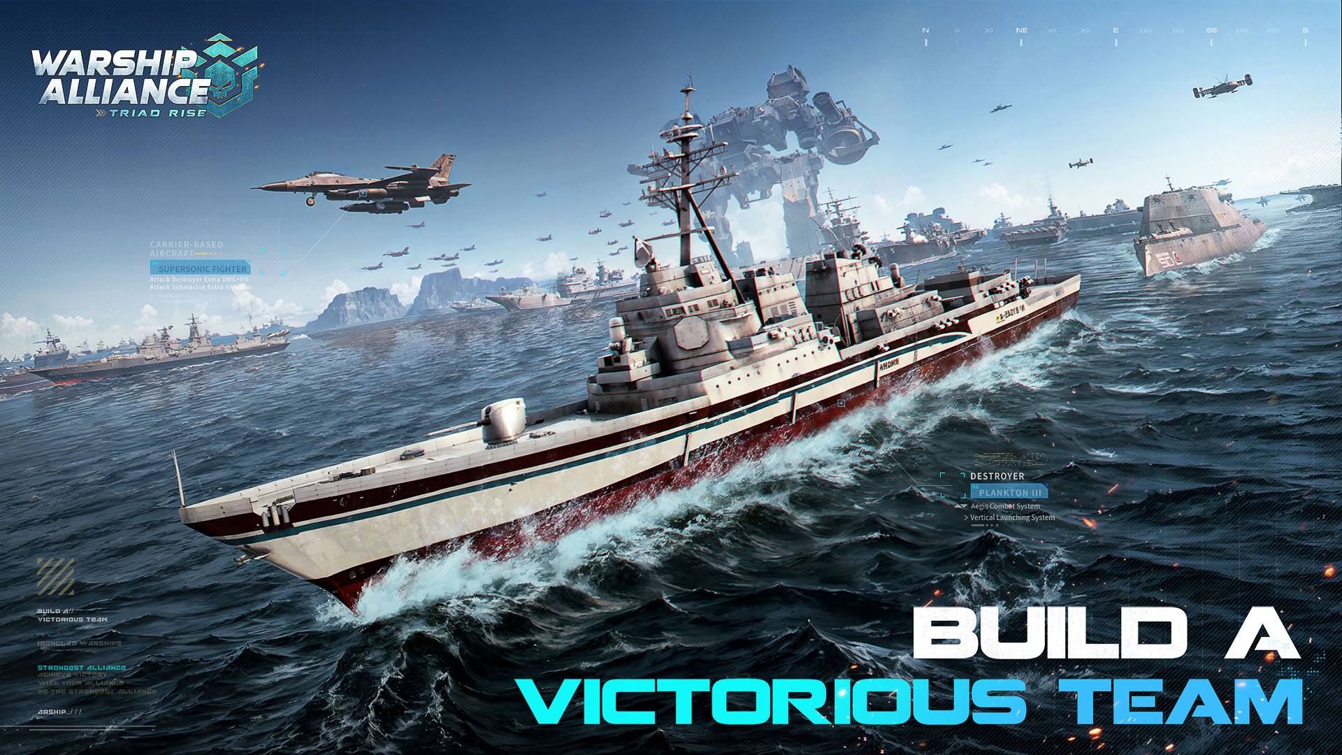Warship Alliance: Triad Battle 宣传图5